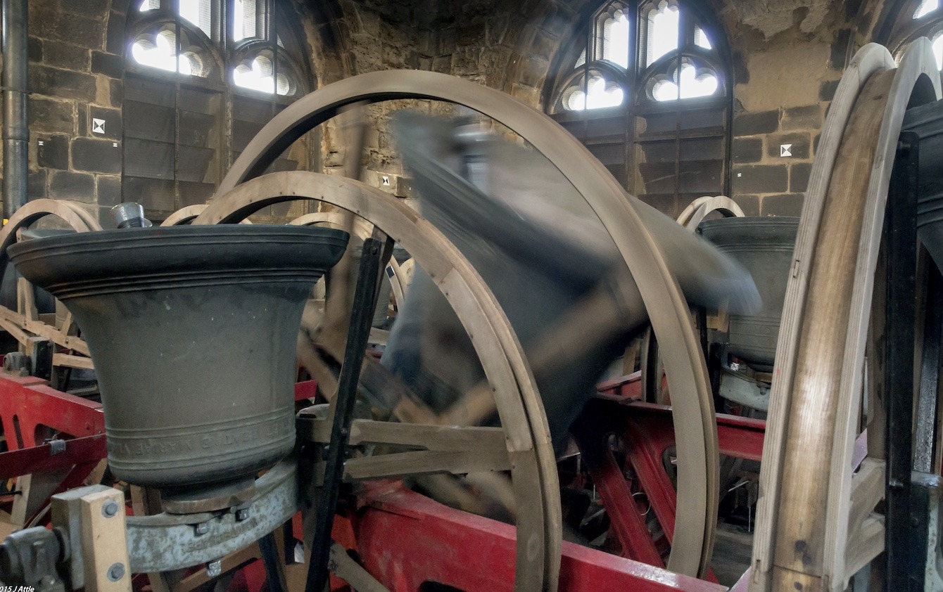 Bells ring out for Pentecost at Durham Cathedral