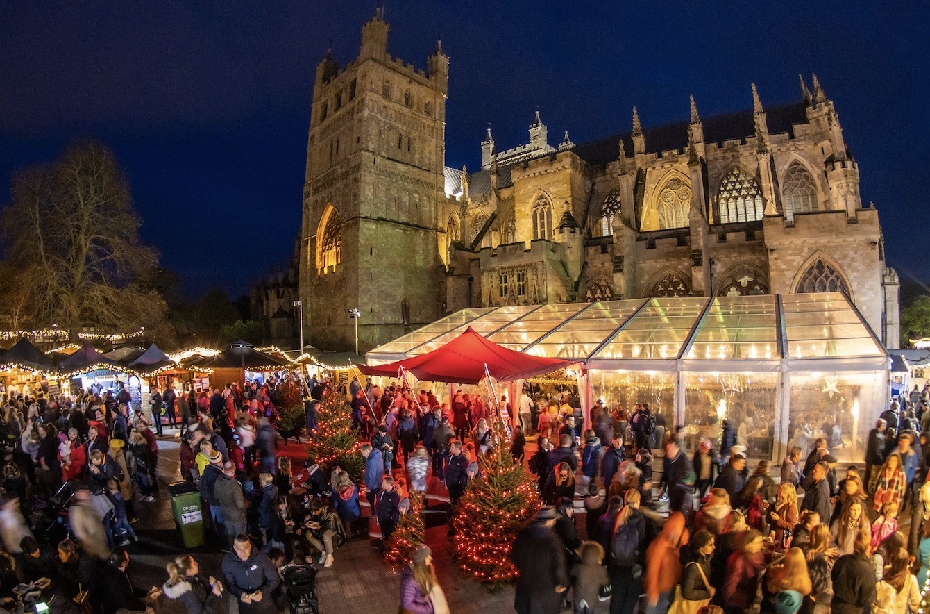 Christmas Market - Exeter Cathedral