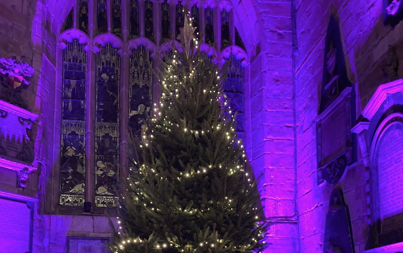 Bradford Cathedral Christmas Tree