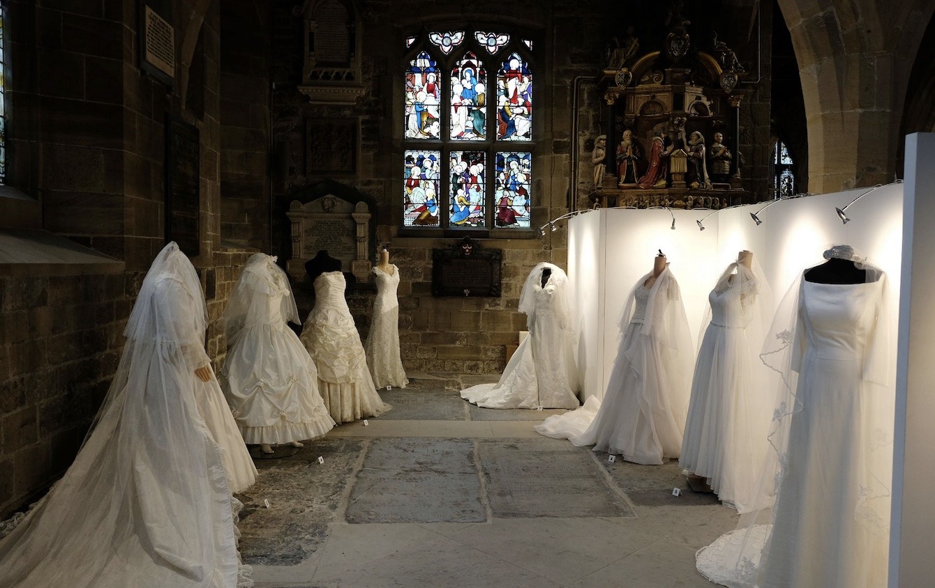 Newcastle Cathedral is celebrating a Century of Wedding Gowns 