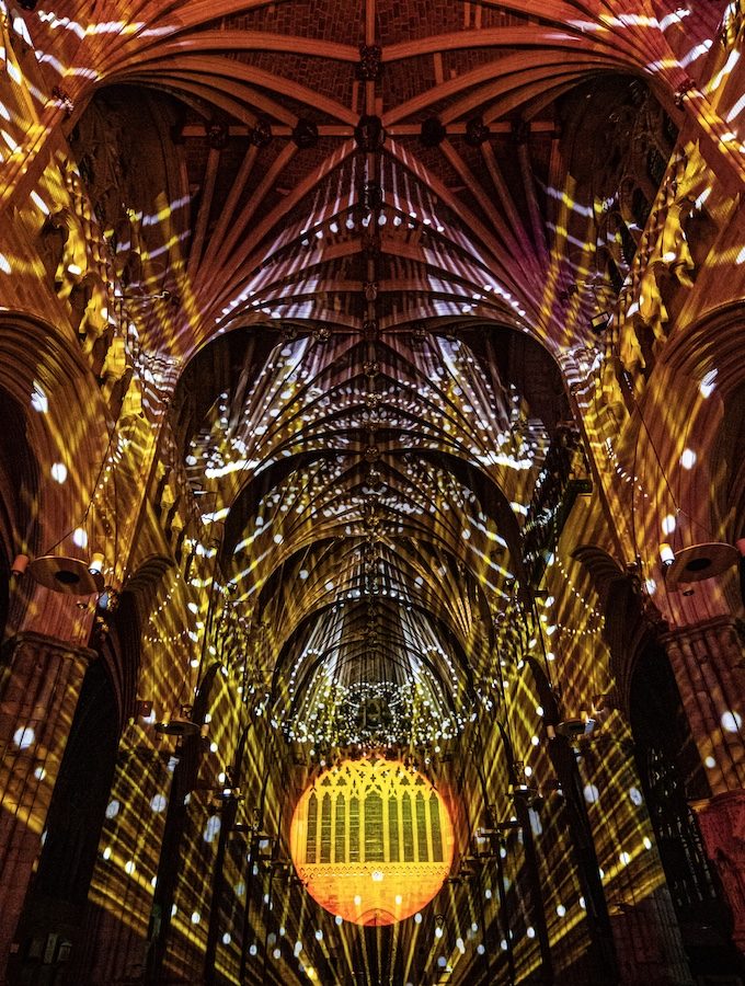 Exeter Cathedral– Life: Light and Sound Experience