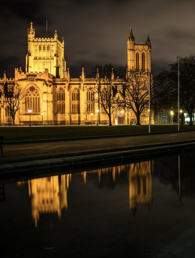 Bristol Cathedrals at Night