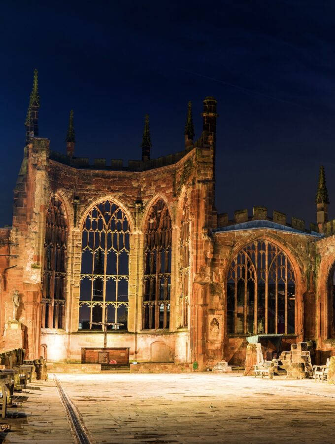 Coventry Cathedrals at Night - 14th May 2022