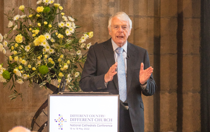 John Major - National Cathedrals Conference 2022
