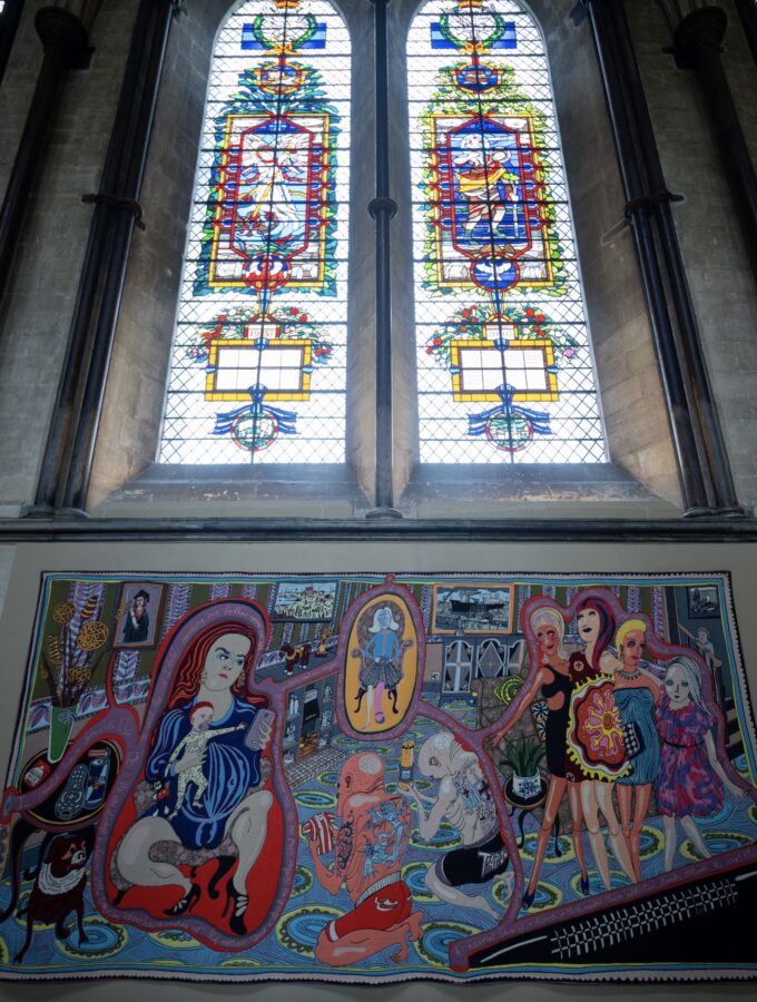The Vanity of Small Differences on show at Salisbury Cathedral - Grayson Perry