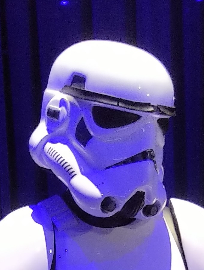 Unofficial Galaxies - Stormtrooper costume from the exhibition