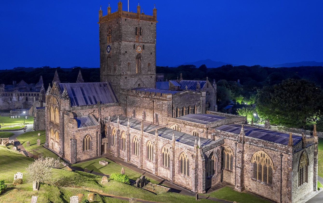 Cathedrals at Night 2023 - St Davids Wales