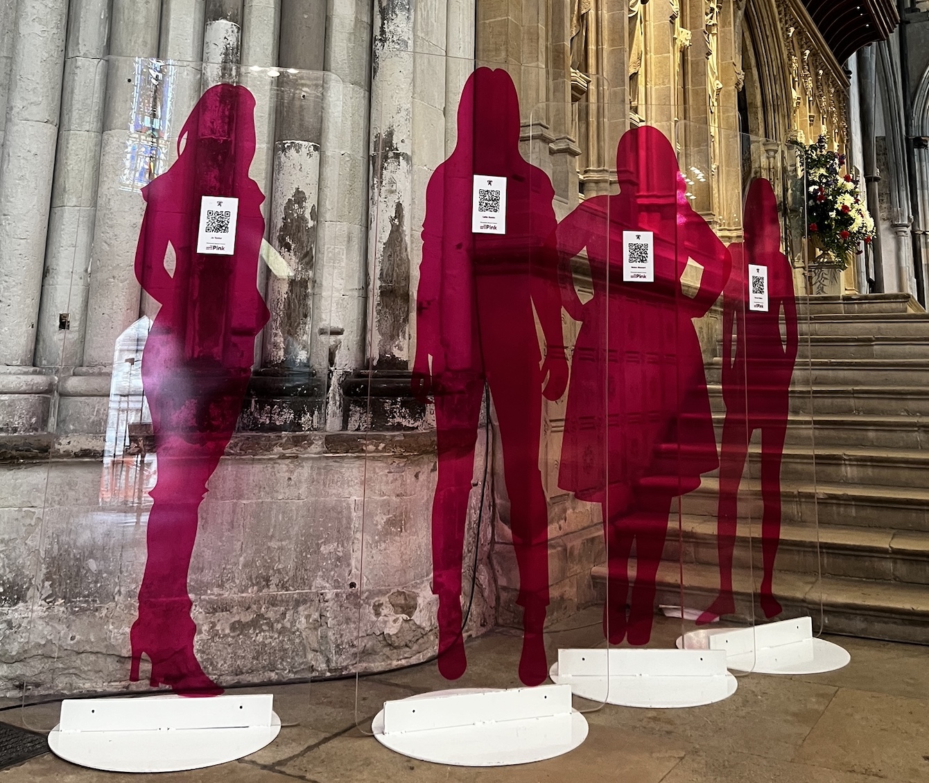 The Darker Side of Pink Breast Cancer awareness at Rochester Cathedral