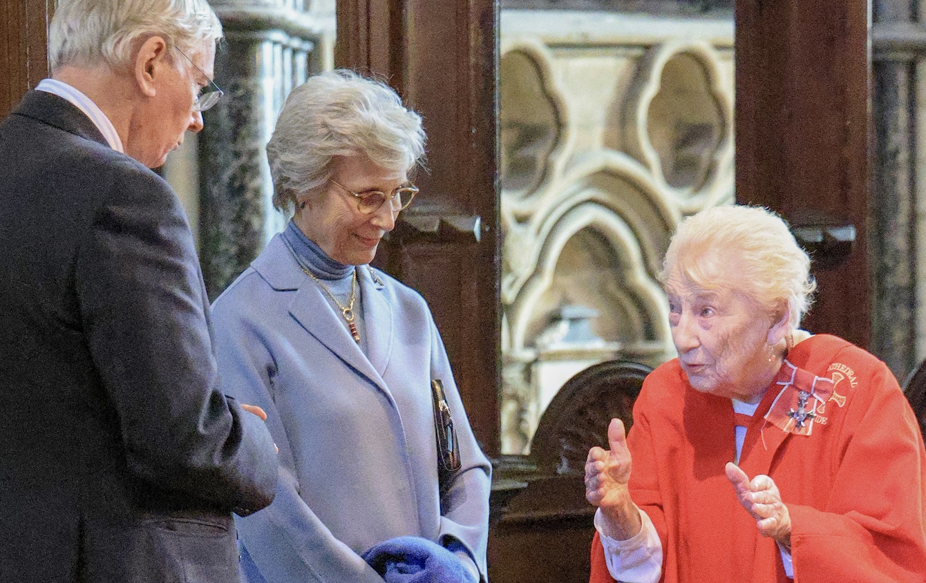 Duke and Duchess of Gloucester visit Durham Cathedral