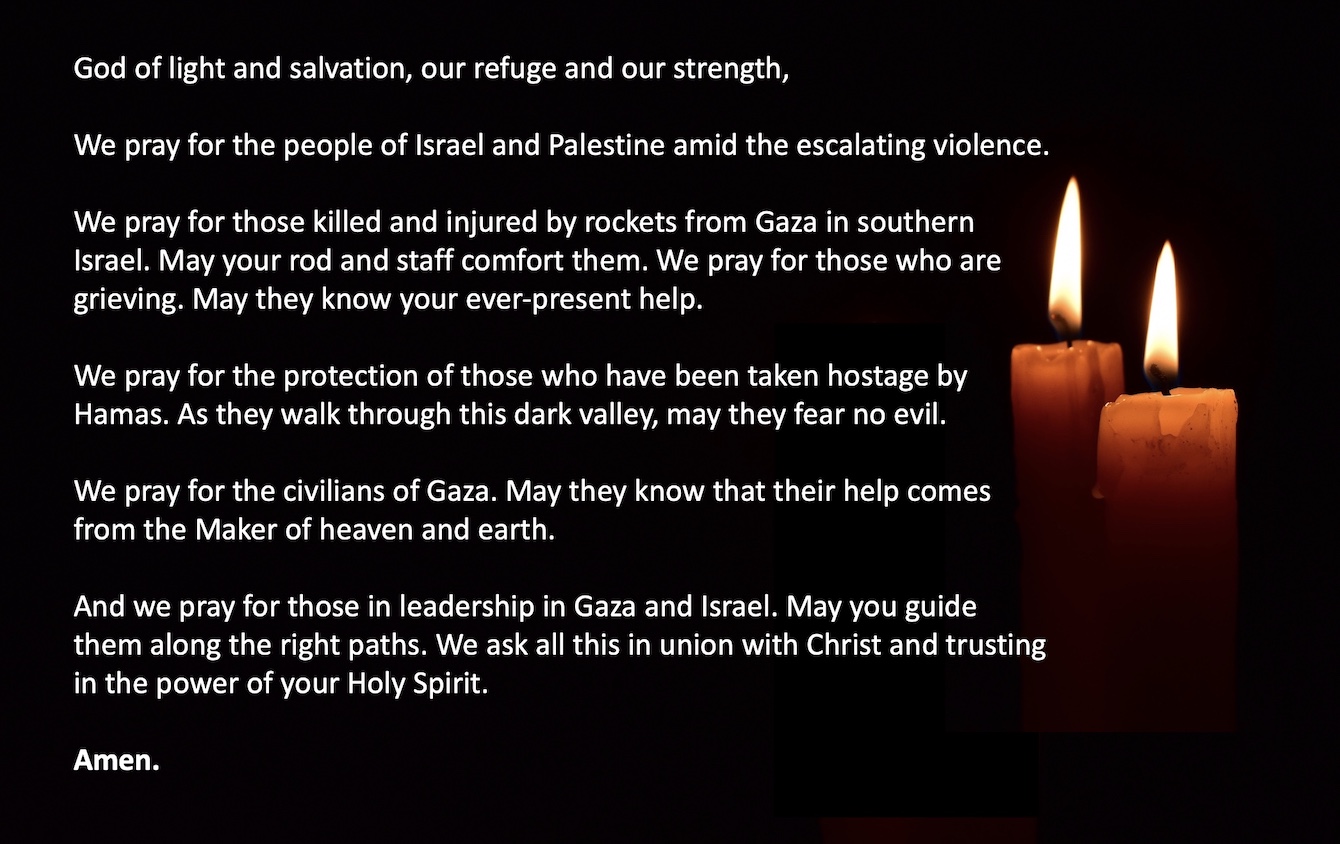 Pray for Peace - Israel Palestine Conflict