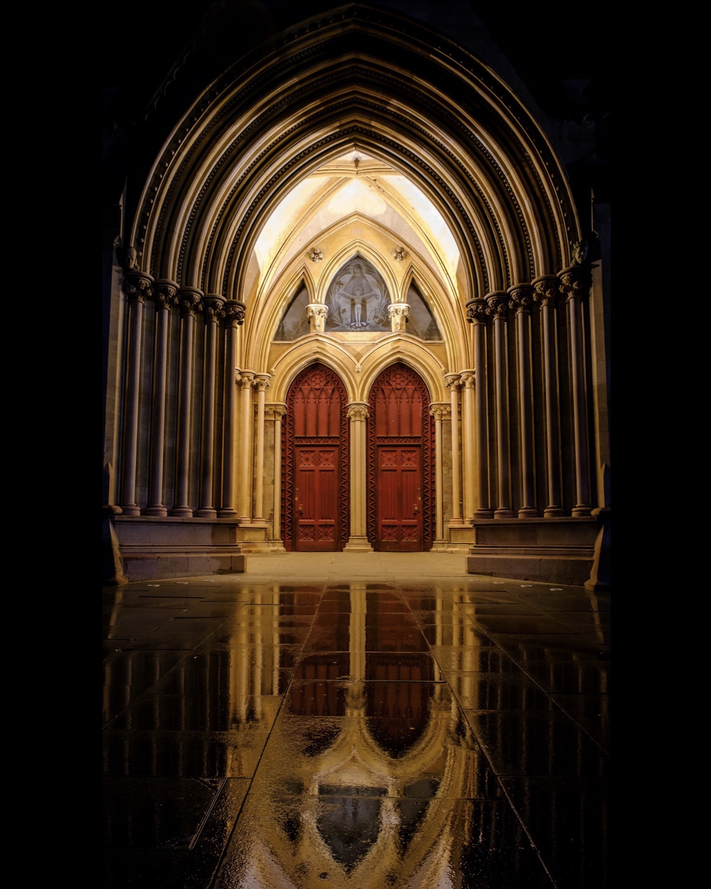 St Albans Cathedral Door