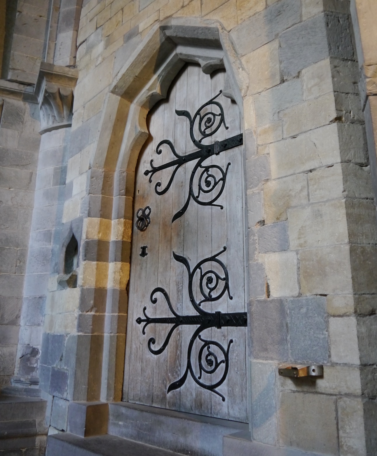 St Davids Cathedral Door