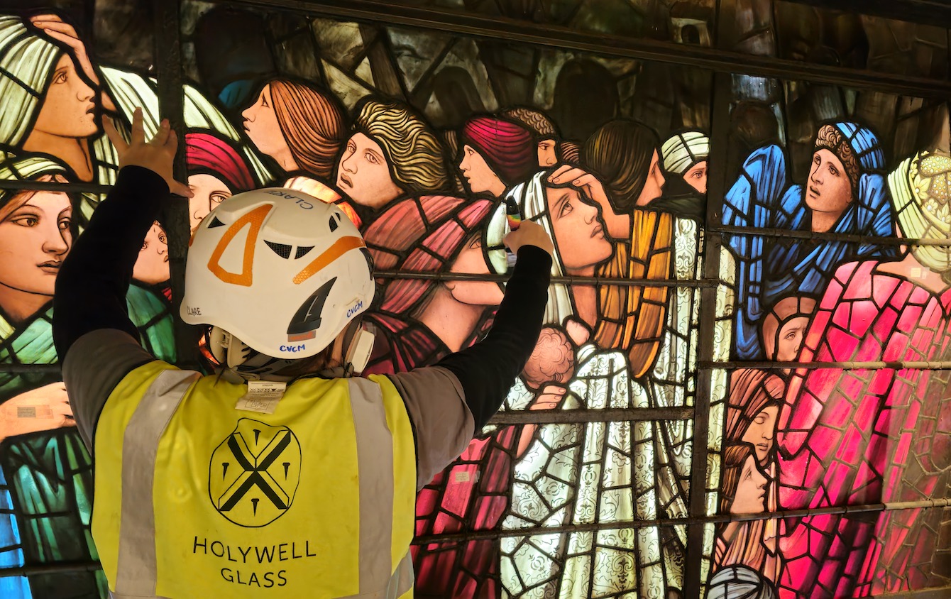 Birmingham Cathedral’s famous Burne-Jones windows will be lit up once more with the return of Divine Beauty at Night in early January