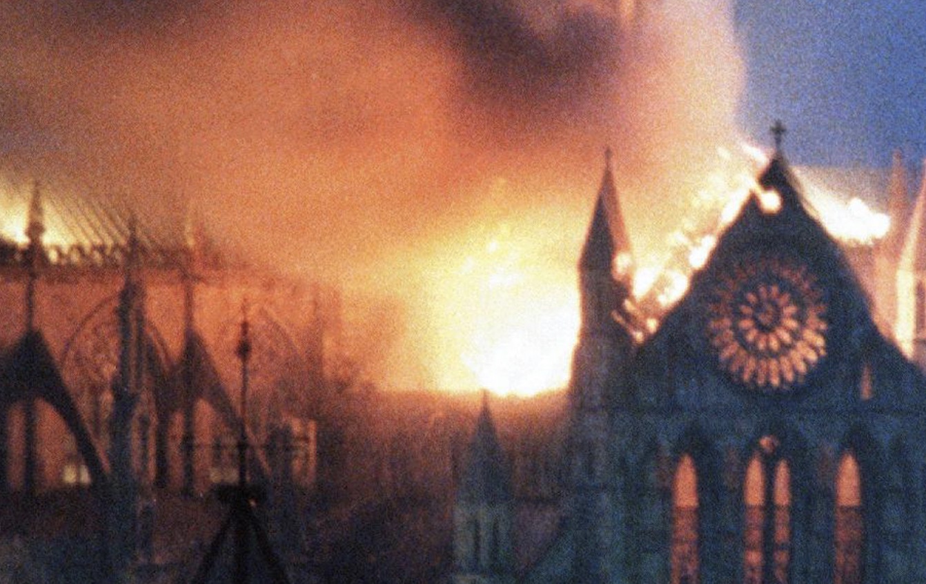 40th anniversary of the 1984 fire at York Minster