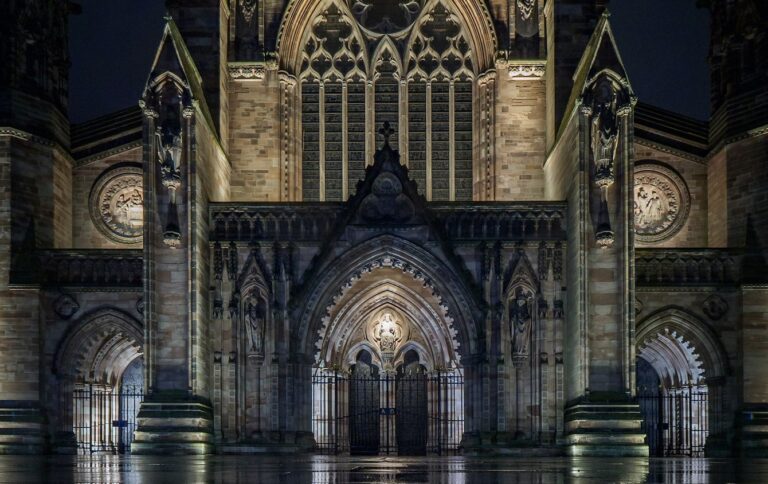 image from You are invited: Cathedral at Night in Hereford and St Davids, Wales