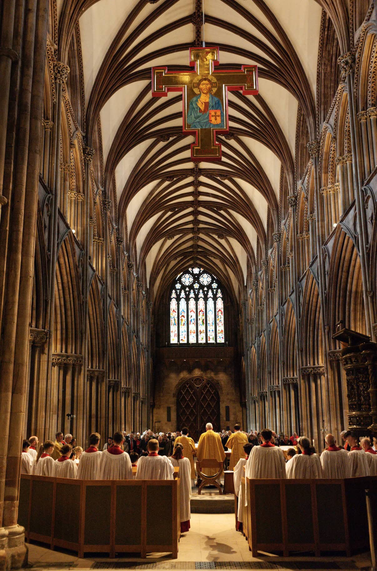 Lichfield Cathedral Ceiling - Always Look Up