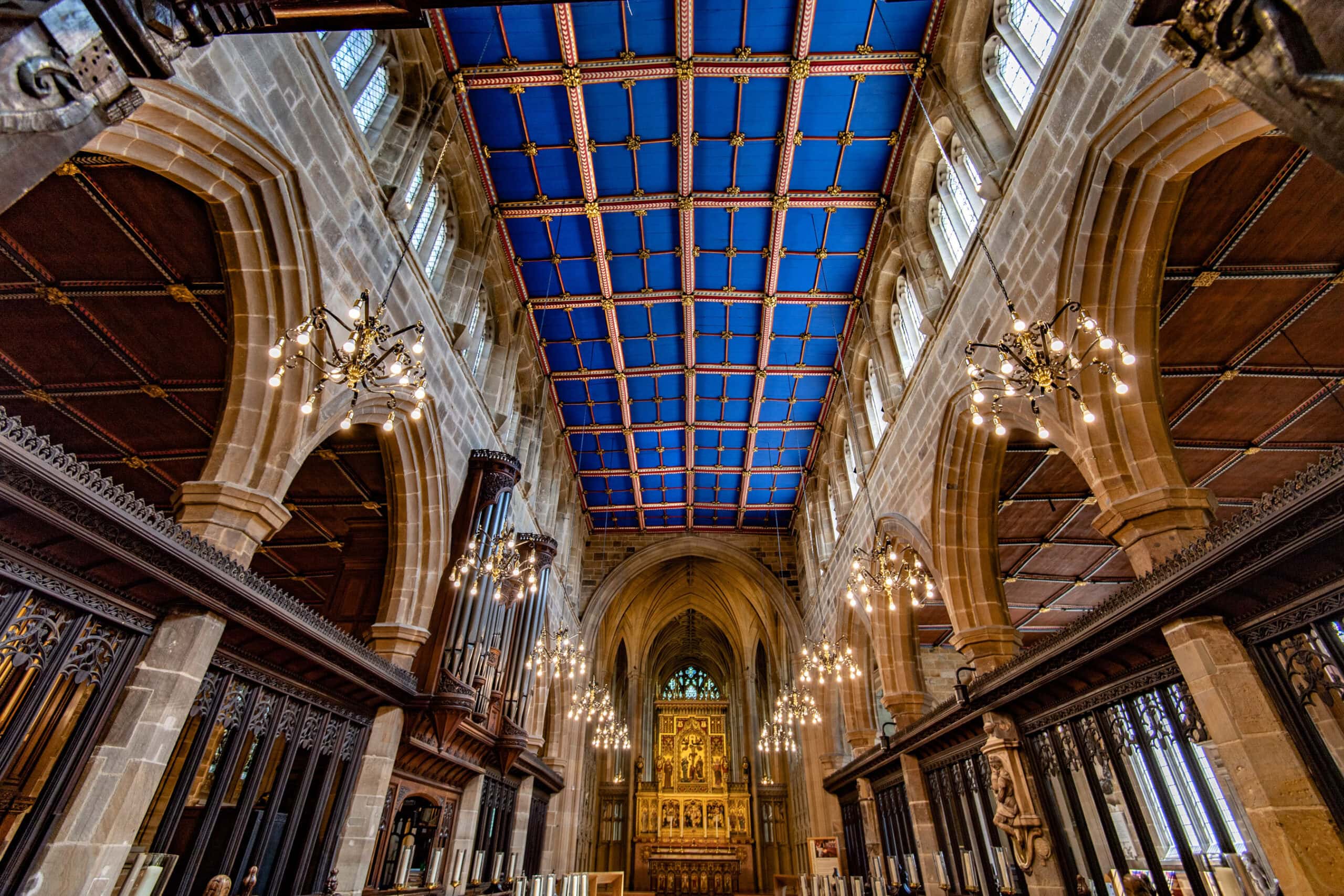 Wakefield Cathedral Ceiling - Always Look Up